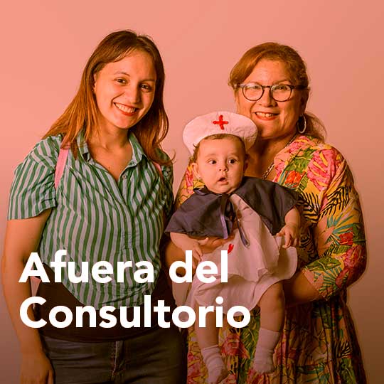 Afuera del consultorio