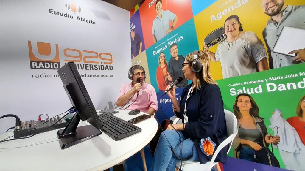Radio Universidad transmitió más de 60 horas de programación en vivo desde la Feria Provincial del Libro